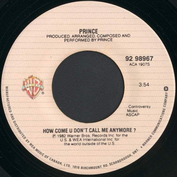 Prince : 1999 (7", Single)