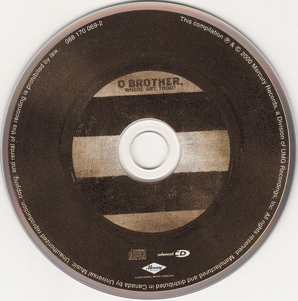 Various : O Brother, Where Art Thou? (CD, Album, Comp, Enh)