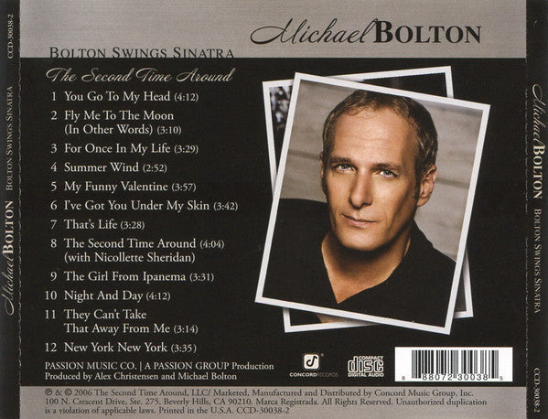 Michael Bolton : Bolton Swings Sinatra (CD, Album)