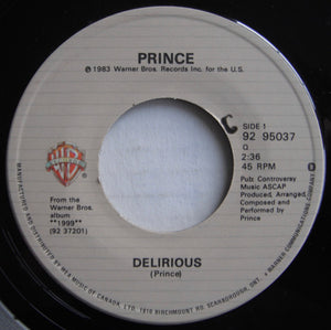 Prince : Delirious (7", Single)