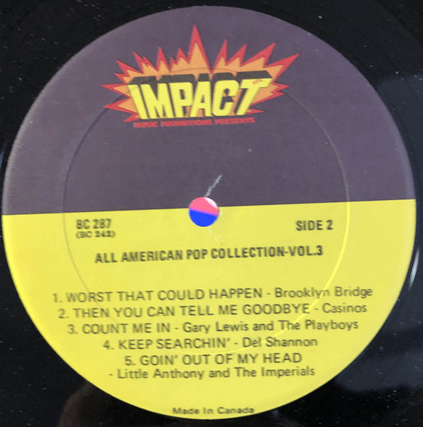 Various : The All American Pop Collection Volume 3 (LP, Comp)