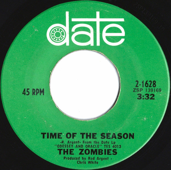 The Zombies : Time Of The Season (7", Single)