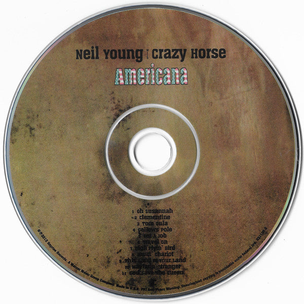 Neil Young With Crazy Horse : Americana (CD, Album)