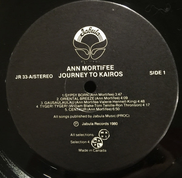 Ann Mortifee : Journey To Kairos (LP, Album)