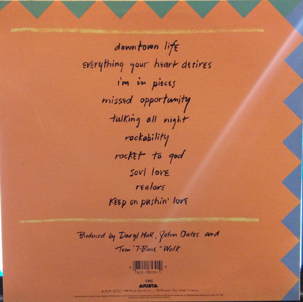 Daryl Hall & John Oates : Ooh Yeah! (LP, Album, Club)