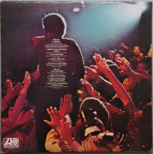 Aretha Franklin - Live At Fillmore West (LP, Album, RI ) (Good Plus (G+))