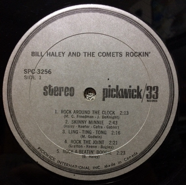 Bill Haley And His Comets : Rockin' (LP, Comp)