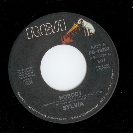 Sylvia (7) : Nobody (7")