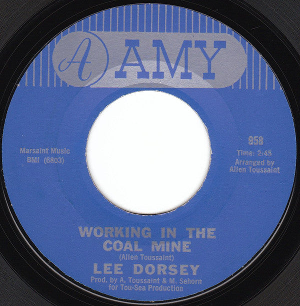 Lee Dorsey : Working In The Coal Mine / Mexico (7", Single)