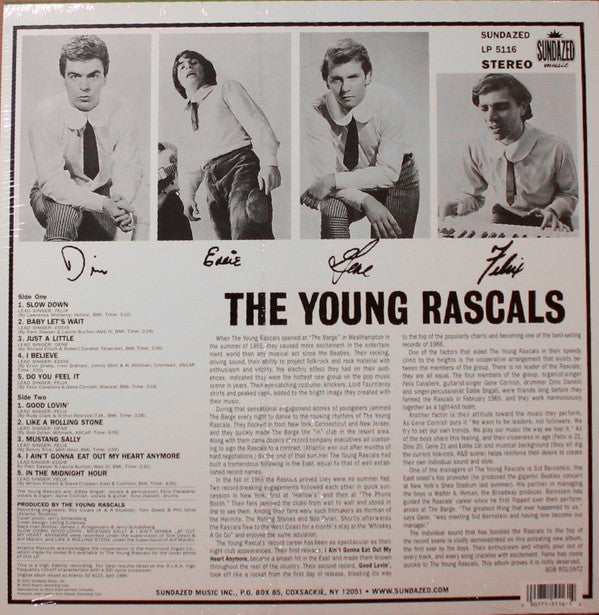The Young Rascals : The Young Rascals (LP, Album, RM)
