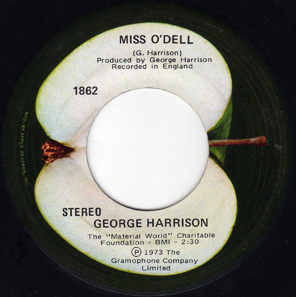 George Harrison : Give Me Love (Give Me Peace On Earth) (7", Single)