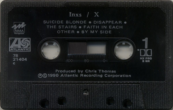 INXS : X (Cass, Album, Dol)