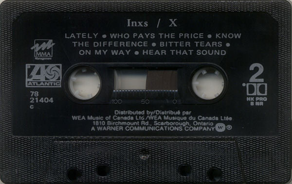 INXS : X (Cass, Album, Dol)