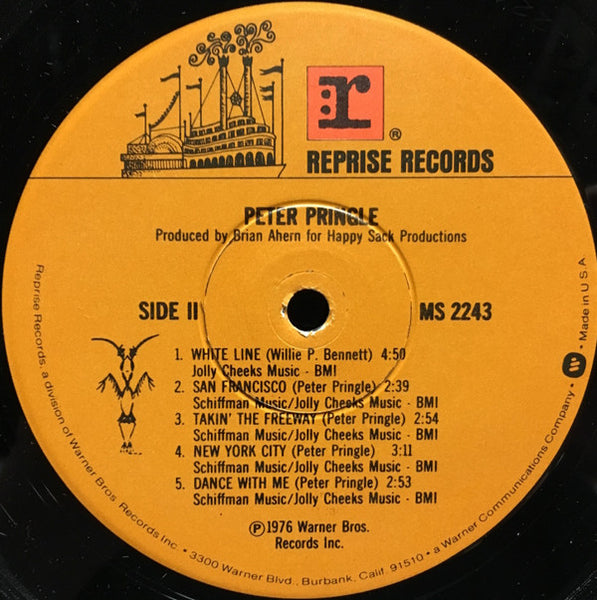 Peter Pringle : Peter Pringle (LP, Album)