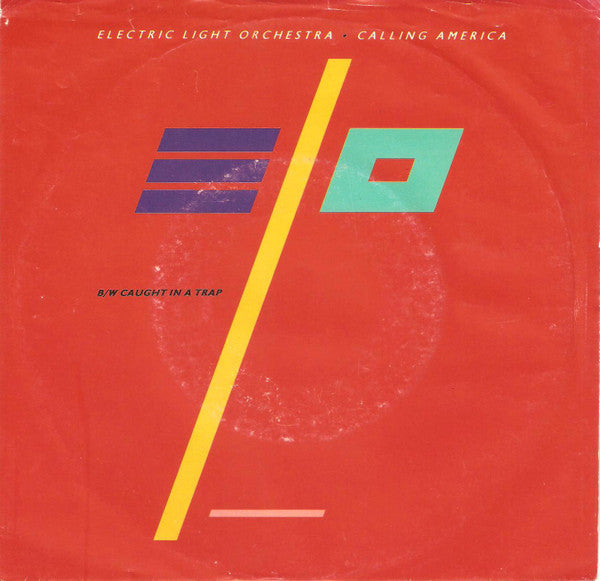 Electric Light Orchestra : Calling America (7", Single, Pic)