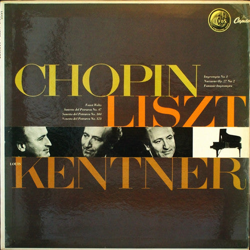Chopin*, Liszt*, Louis Kentner : Chopin Liszt (LP, Album)