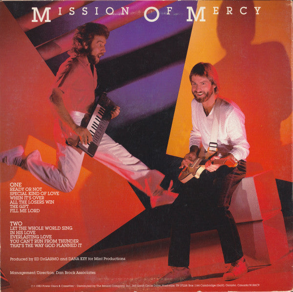 DeGarmo & Key : Mission Of Mercy (LP, Album)