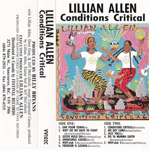 Lillian Allen : Conditions Critical (Cass, Album)