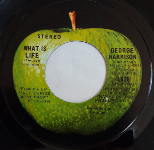 George Harrison : What Is Life (7", Single)