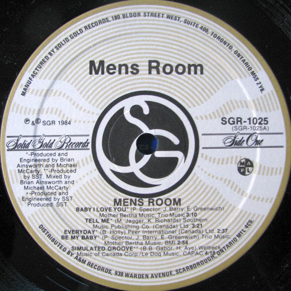 Mens Room : Mens Room (LP, Album)