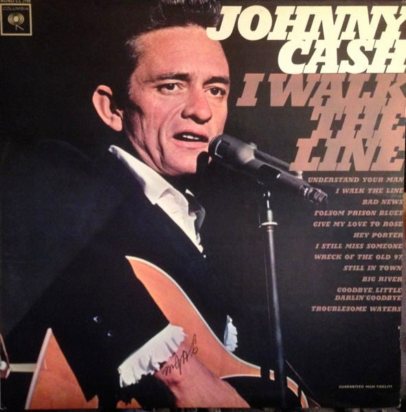 Johnny Cash : I Walk The Line (LP, Album, Mono)