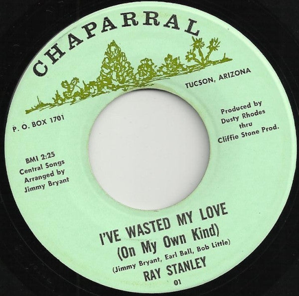 Ray Stanley (3) : Yolanda / I've Wasted My Love (On My Own Kind) (7", Single)