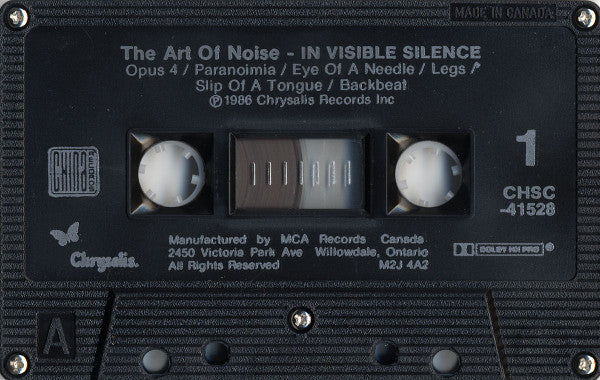 The Art Of Noise : In Visible Silence (Cass, Album, Dol)