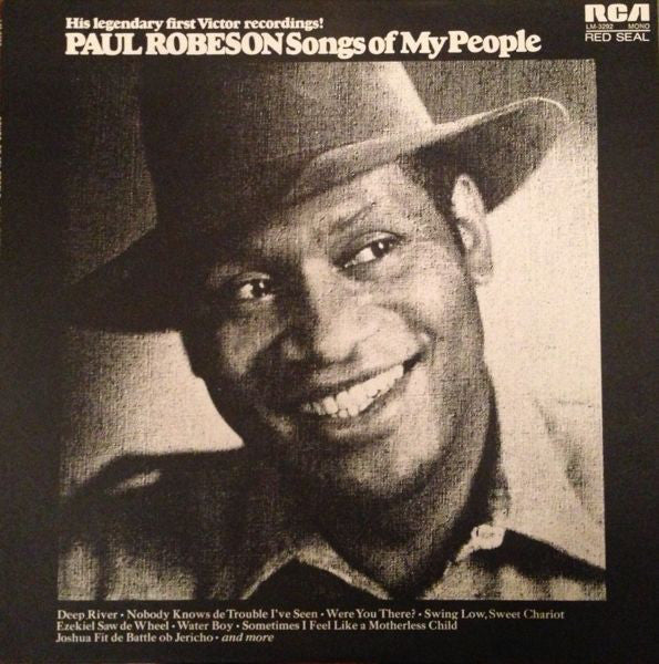 Paul Robeson : Songs Of My People (LP, Comp)