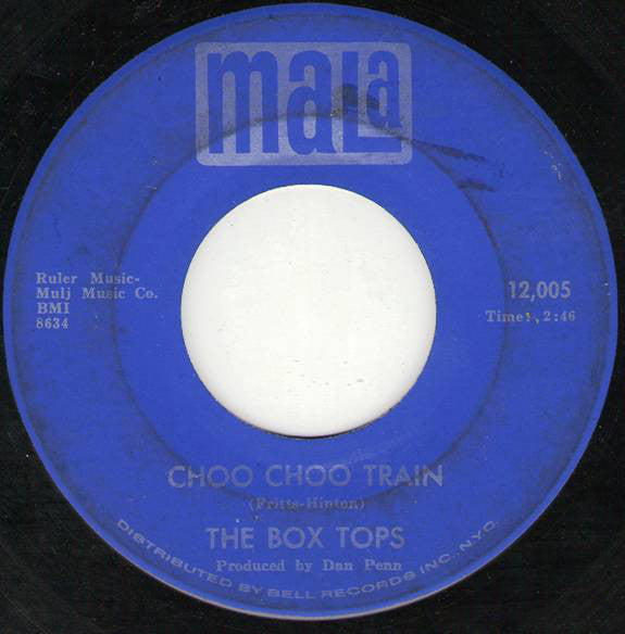 Box Tops : Choo Choo Train / Fields Of Clover (7", Single)