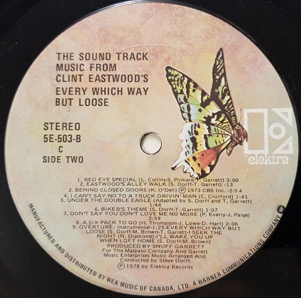 Various : The Soundtrack Music From Clint Eastwood's Every Which Way But Loose (LP, Comp, Gat)