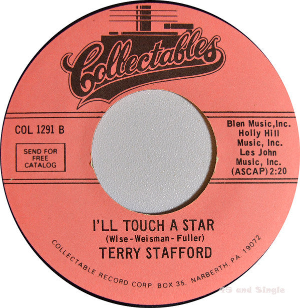 Terry Stafford : Suspicion / I'll Touch A Star (7", Single)