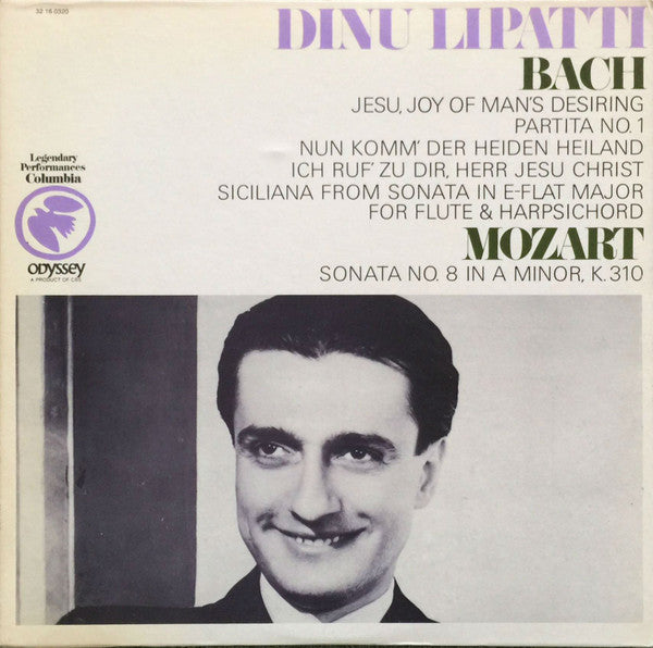 Johann Sebastian Bach, Wolfgang Amadeus Mozart, Dinu Lipatti : Works Of Bach And Mozart - Dinu Lipatti (LP)