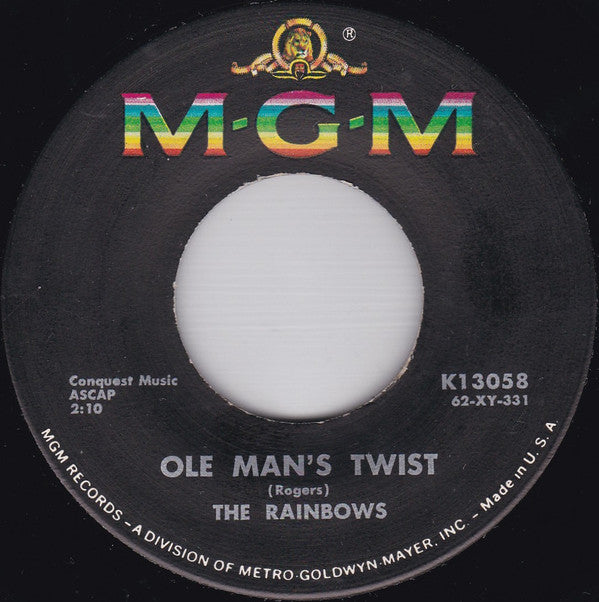 The Rainbows (6) : Ole Man's Twist / Straight Ahead (7", Single)