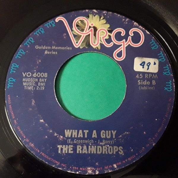 The Raindrops : Kind Of Boy You Can't Forget (7", Single)