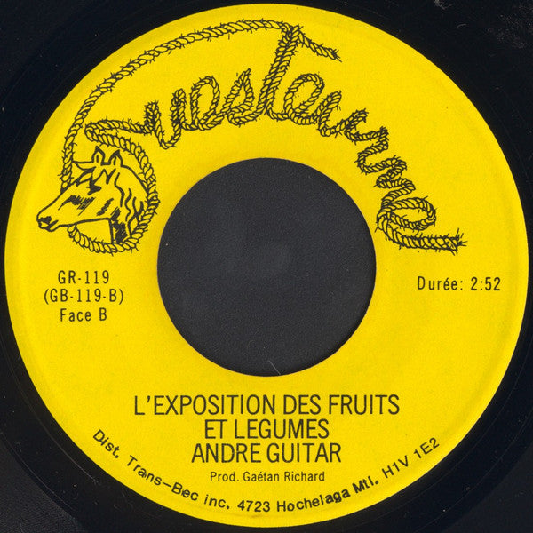 Andre Guitar* : La Grenouille / L'exposition Des Fruits Et Legumes (7", Single)