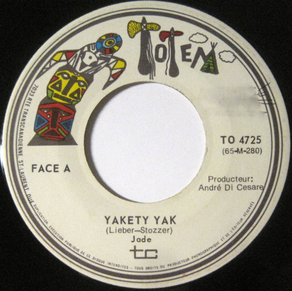 Jade (2) : Yakety Yak (7", Single)
