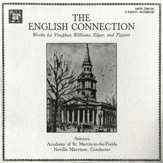 Academy Of St. Martin-in-the-Fields*, Neville Marriner* : The English Connection – Works By Vaughan Williams, Elgar, And Tippett (LP, RE)