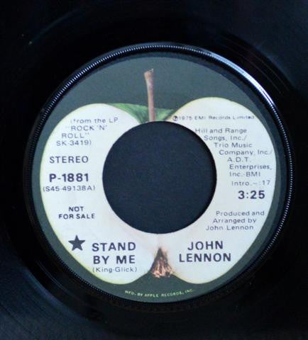 John Lennon : Stand By Me / Stand By Me (7", Mono, Promo)
