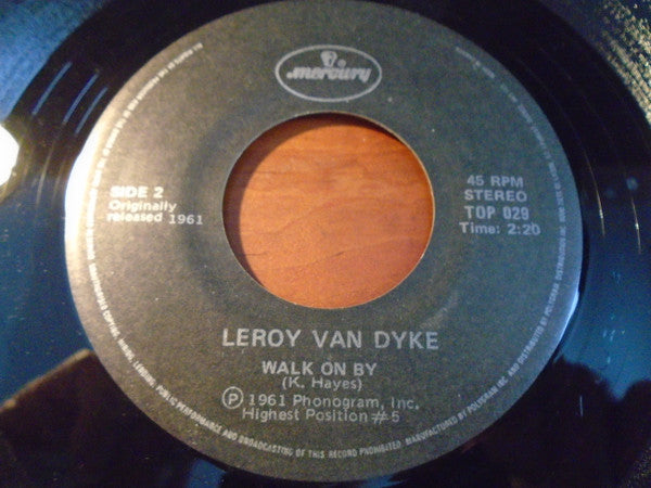Big Bopper / Leroy Van Dyke : Chantilly Lace / Walk On By (7", RE)