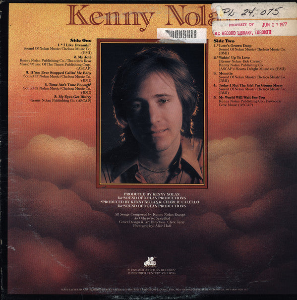 Kenny Nolan : Kenny Nolan (LP, Album)