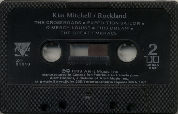 Kim Mitchell : Rockland (Cass, Album, Dol)