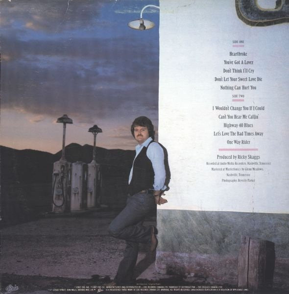 Ricky Skaggs : Highways & Heartaches (LP, Album)