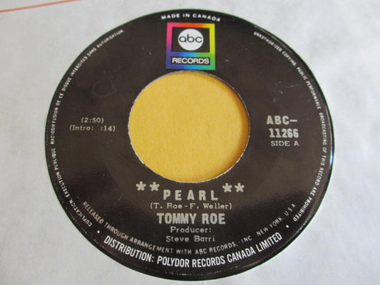 Tommy Roe : Pearl (7", Single)