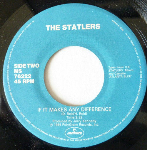 The Statler Brothers : Atlanta Blue (7", Single)