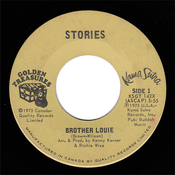 Stories : Brother Louie (7", RE)