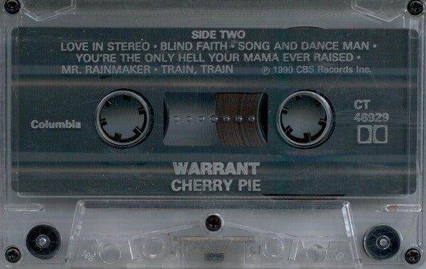 Warrant : Cherry Pie (Cass, Album, Dol)