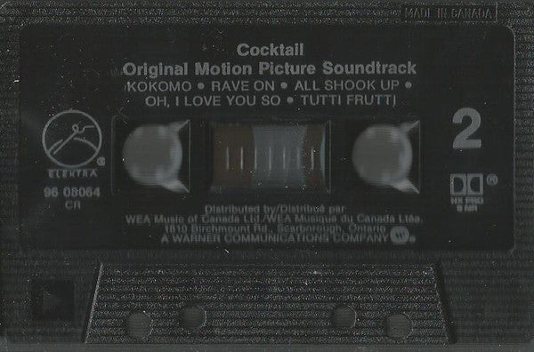 Various : Cocktail - Original Motion Picture Soundtrack (Cass, Comp, Dol)