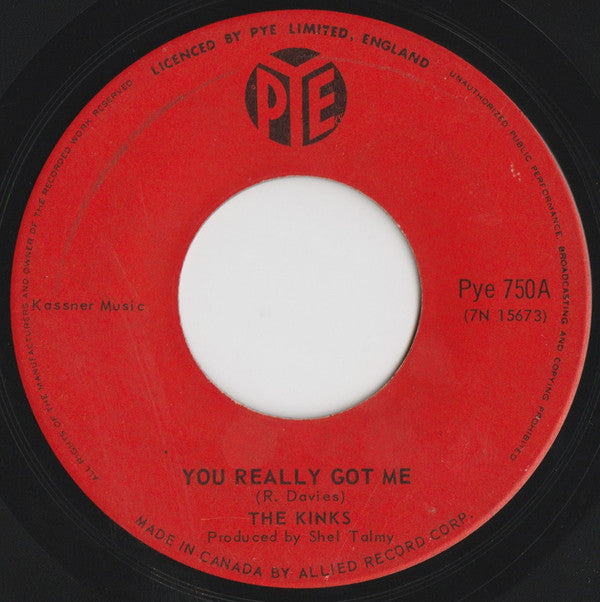 Buy The Kinks : You Really Got Me (7