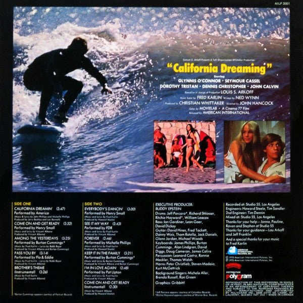 Various : California Dreaming (Music From The Original Motion Picture Soundtrack) (LP)