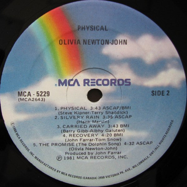 Olivia* : Physical (LP, Album, Gat)